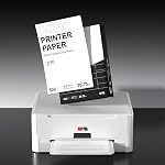 M&G Printer Paper Multipurpose Copy Paper, 8.5 x 11 inches - 1 Ream (500 Sheets), 20 lb, 95 Bright, White