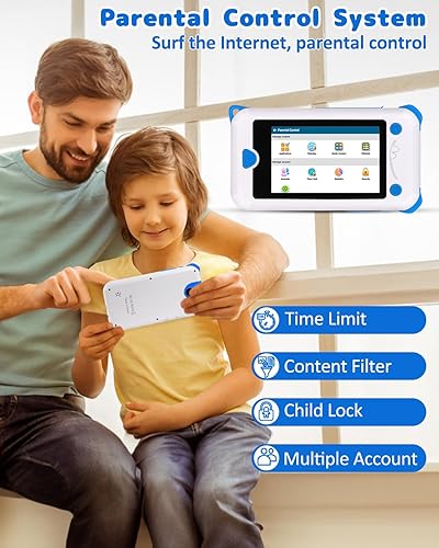 Miniatura 4 de FKATEEN Teléfono inteligente para niños con cámara abatible, regalos de cumpleaños de Navidad para niñas y niños de 3 a 12 años, teléfono móvil para