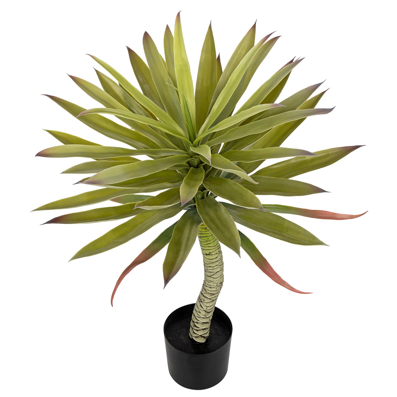 Briful Large Fake Agave Plants 2.76ft Tall Artificial Yucca Plants