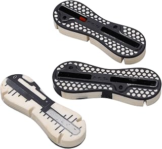 HOHXFYP Fin Box,3 Pcs/Set Standard Design 8 Shapes Surfboard Fin Box,Circular Cup Shaped Grid Design Slot Fin Box for Fin Fusion in the First Series and Second Series
