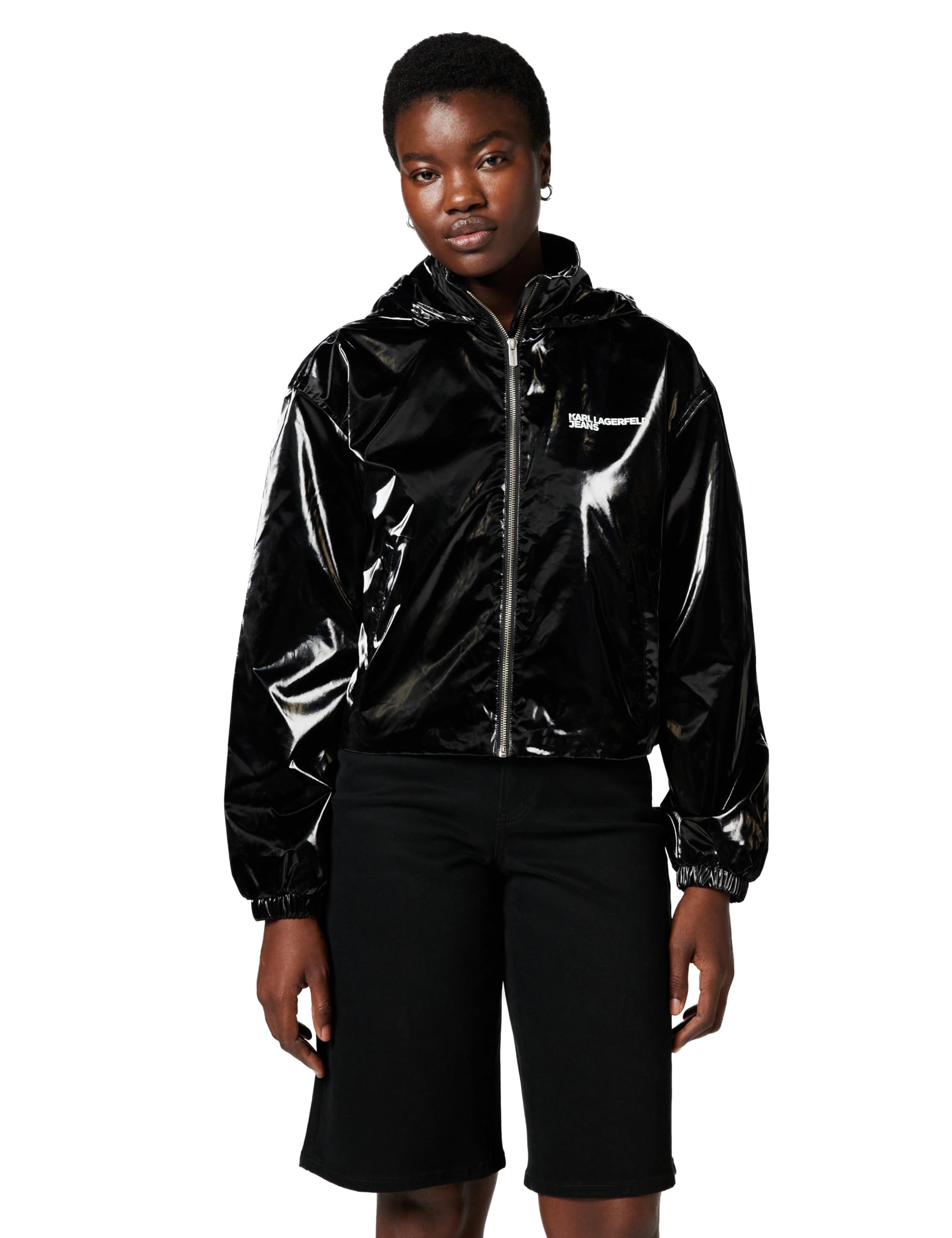 Karl Lagerfeld Jeans Damen Shiny Jacket