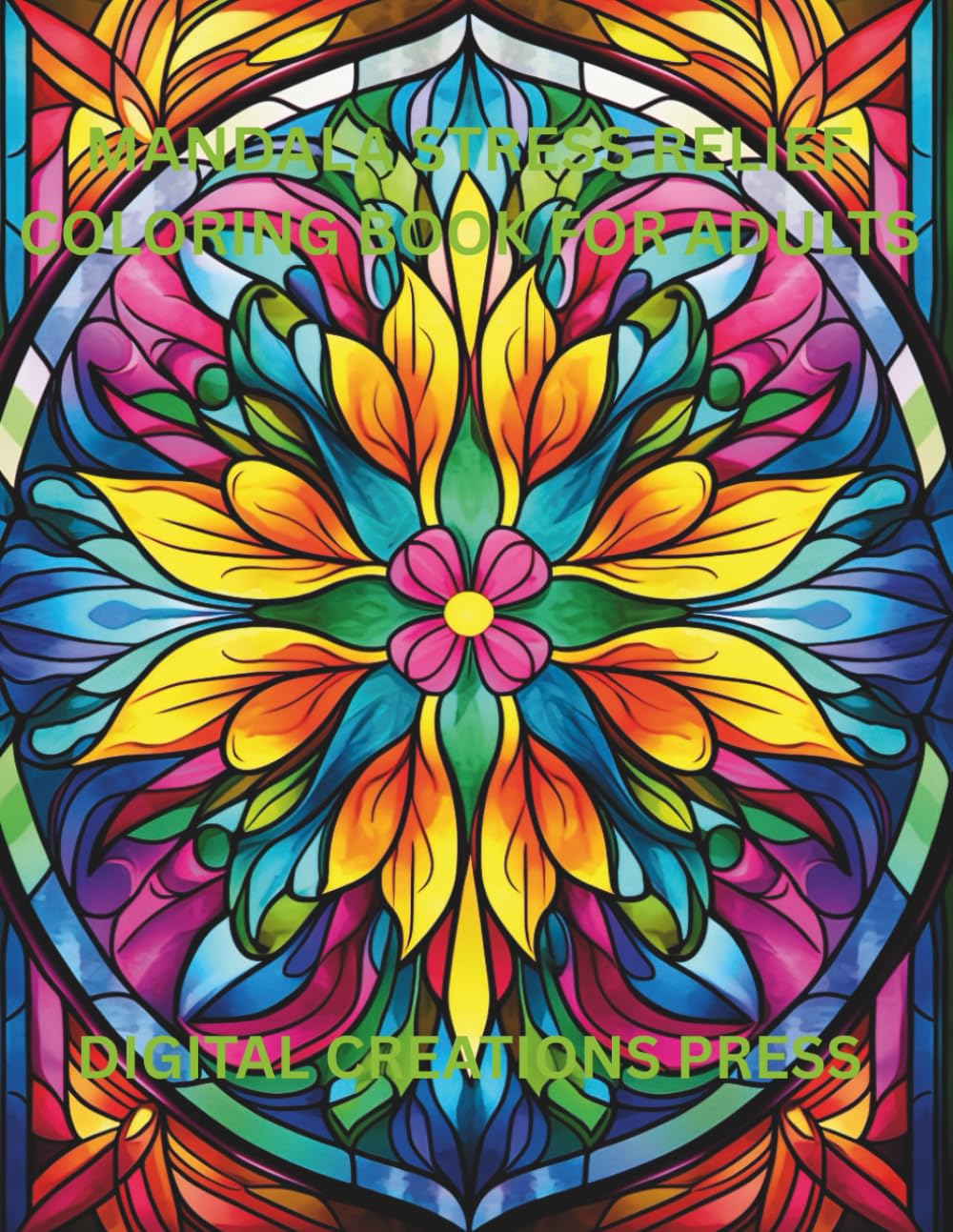 MANDELA STRESS RELIEF COLORING BOOK: Teen to Adults