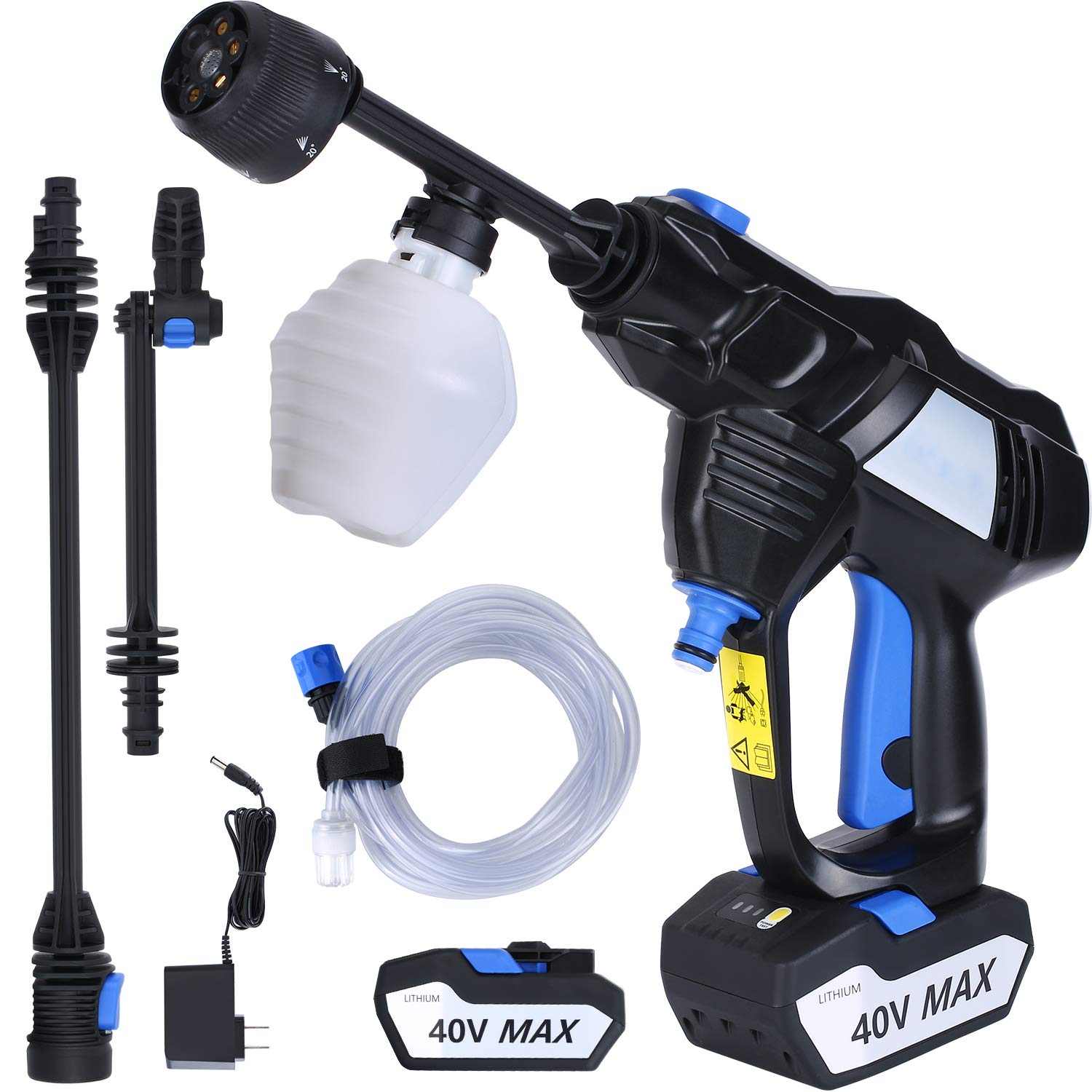 BERGWERK 40V 高圧洗浄機 充電式 コードレス Amazon.co.jp: 【2020 BERGWERK 40V コードレス高圧洗浄機 充電