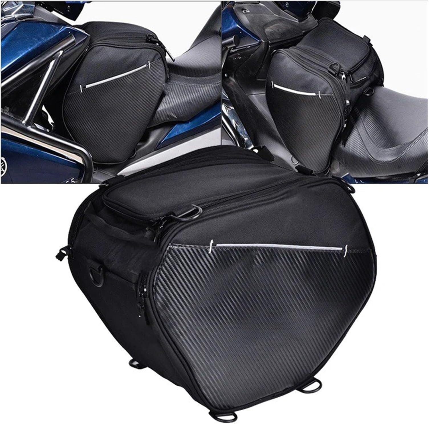 Motocicleta Alforja para BMW para C400X para C400GT para C650GT C 400 X GT 650 Motocicleta Scooter Túnel Impermeable Tanque Herramienta Motor Alforja Bolsa Bolsa Trasera Moto