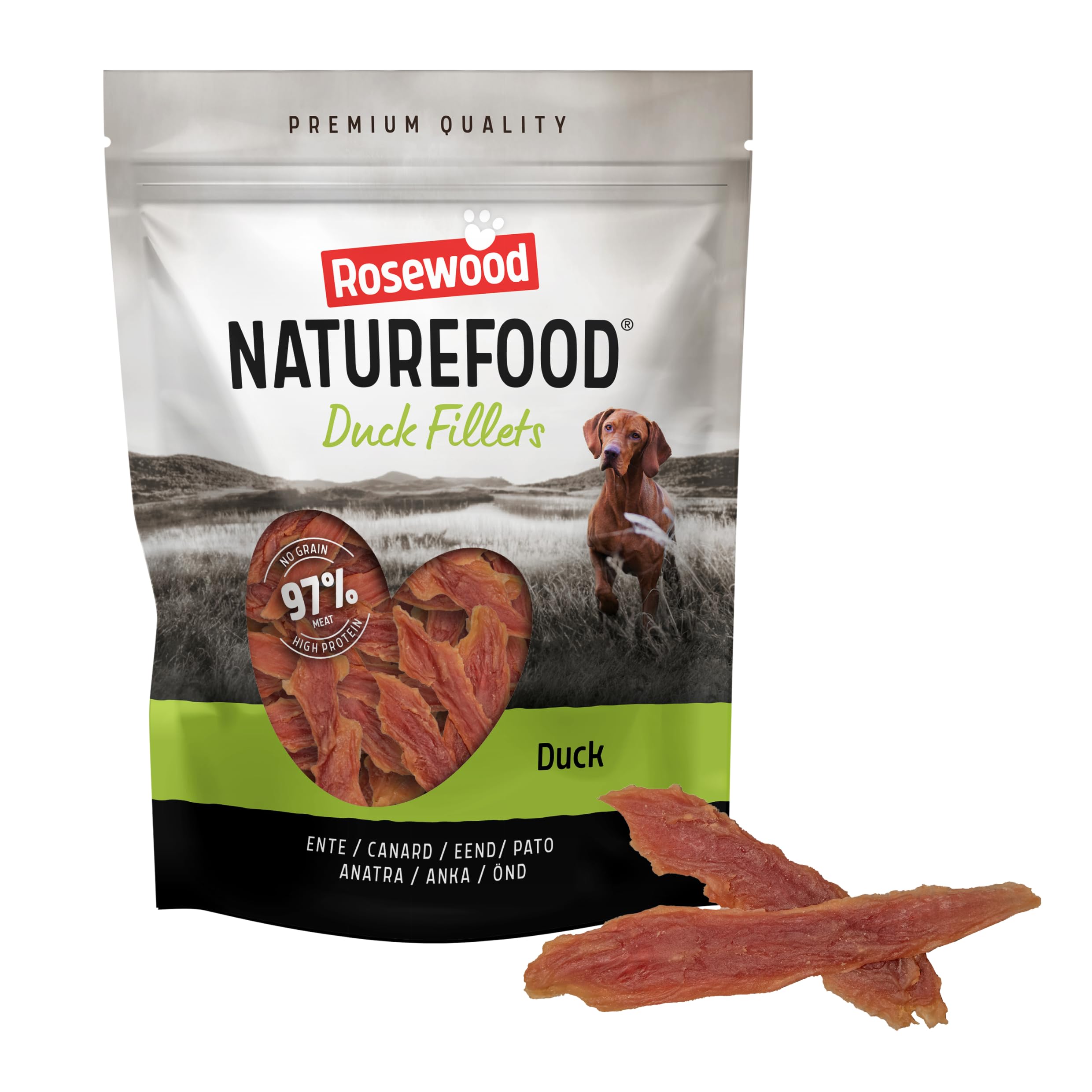 Rosewood Naturefood Duck Fillets Dog Treats 1kg