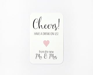 70ct Wedding and Event Cash Bar Drink Tickets (RR-188-BL)