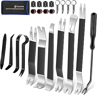 Sponsored You’re seeing this ad based on the product’s relevance to your search query.Learn more about this advertisement Eaukar Car Disassembly Tools Trim Wedges 24 Pieces Lever Tool Car Interior Trim Disassembly Metal Plastic Wedges Car Disassembly Tool Car Panel Removal Tool Car Door Panels