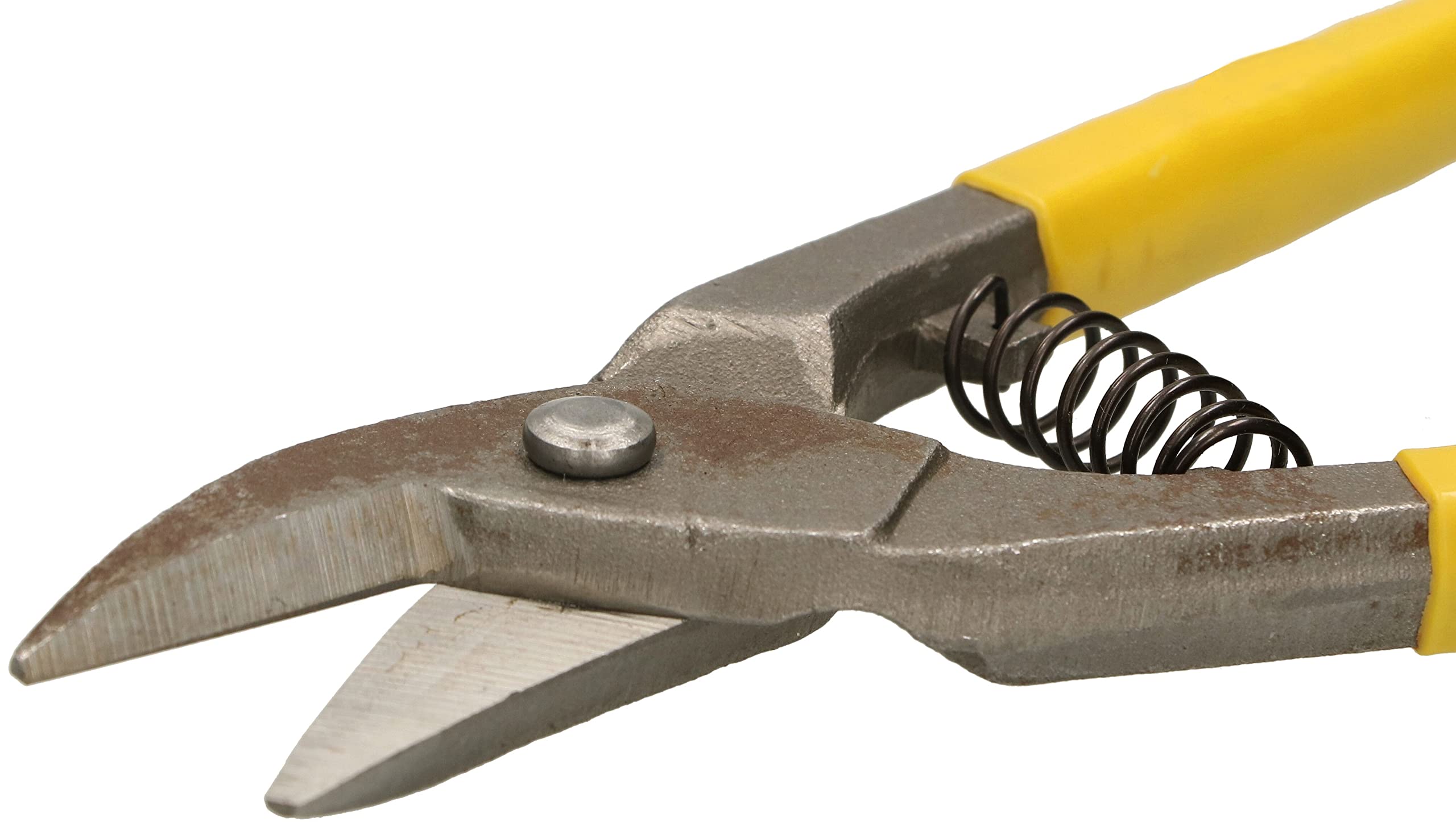 KOTARBAU® 3 x Tijeras de hojalatero derecha, izquierda, recta 250 mm, Tijeras de chapa forjada en acero CrV, Tijera para lámina, Tijera para perfiles laminados, Tijera corta chapa con mango de goma