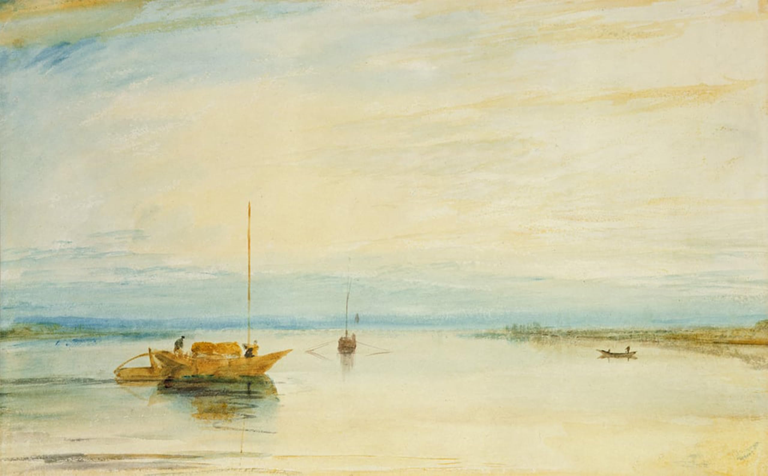 ARTXLXXBN Famous Prints Artwork Pictures Poster Painting Art Mainz by Mallord William Turner Artwork Landscape Pictures for Home Decor 60x90cm