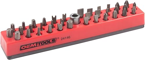 Miniatura 9 de OEMTOOLS 24145 - Soporte magnético para brocas hexagonales, 36 piezas, organizadores de brocas hexagonales, soportes magnéticos para superficies