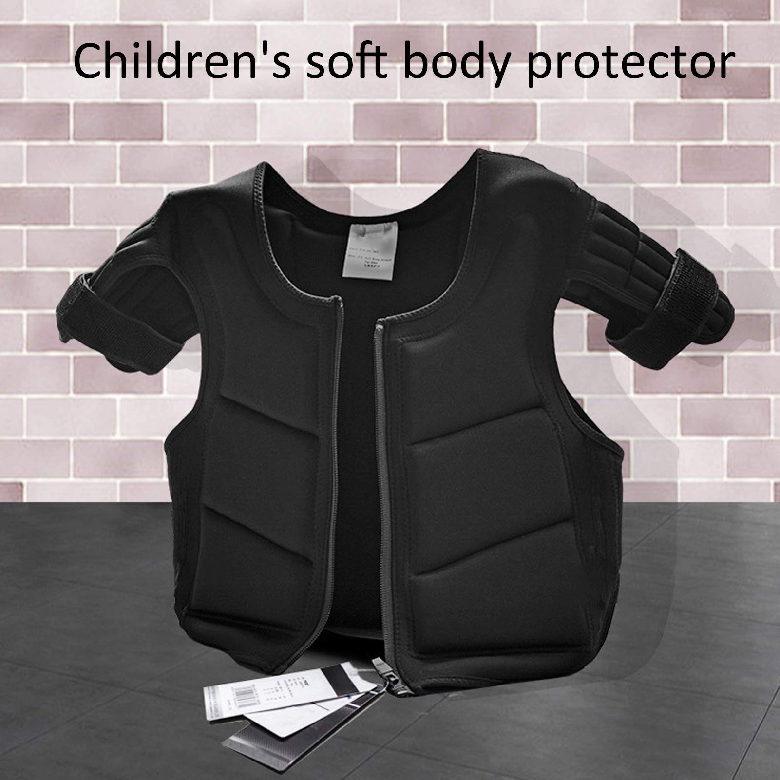 Alvinlite Brustschutz für Kinder, Dirt Bike Motorrad Motocross Schutzpanzer, Jugendreitradweste Jacke(XS) Schutzweste