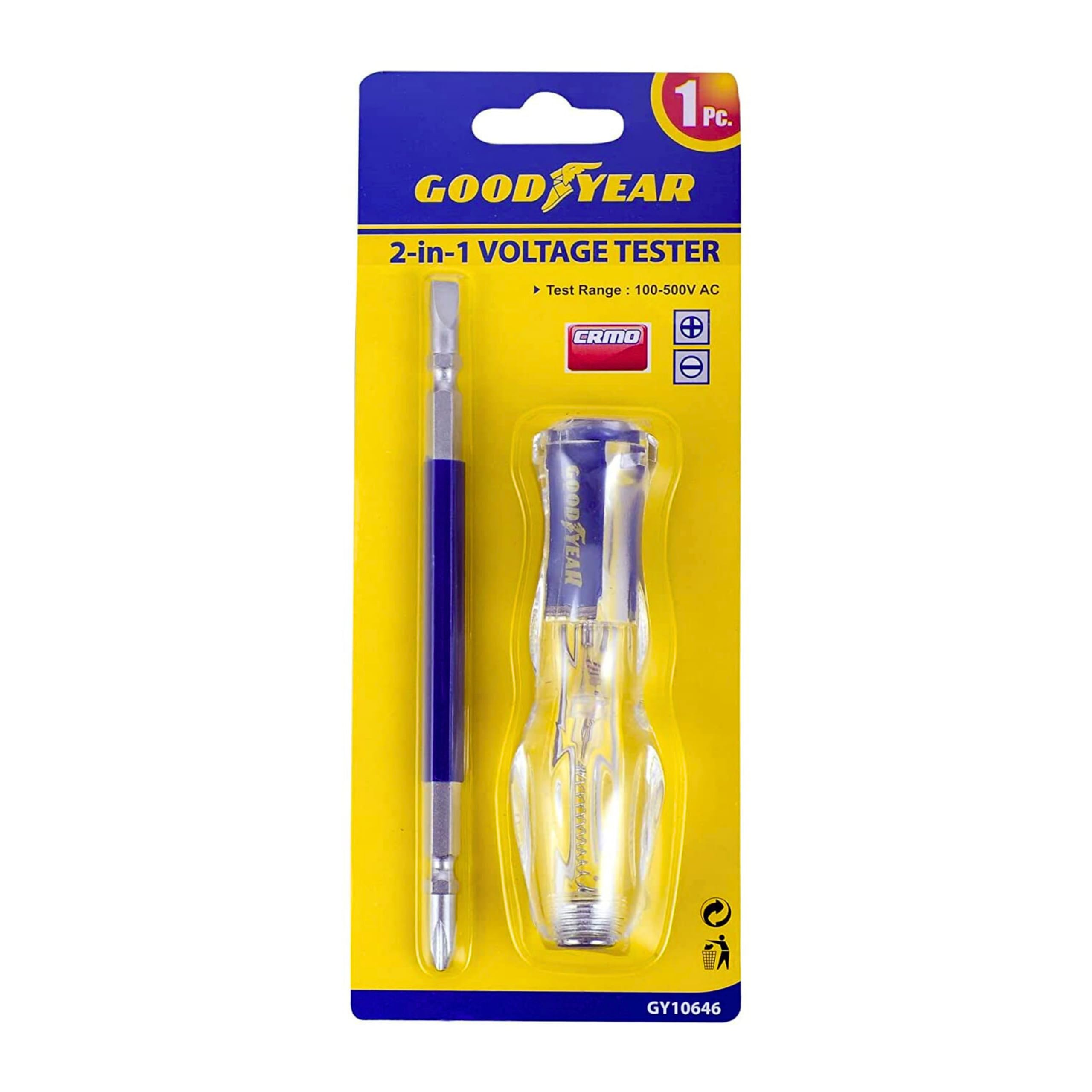 Goodyear Voltage Tester, Voltage Tester Pen, Voltage Tester Detector, Voltage Tester Screwdriver (2-in-1) (B09HNYLFJ1) Amazon Price History, Amazon Price Tracker