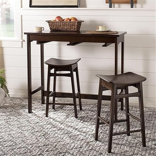 Miniatura 8 de Safavieh Home Collection Colbie - Juego de 3 piezas con estante de almacenamiento, color negro