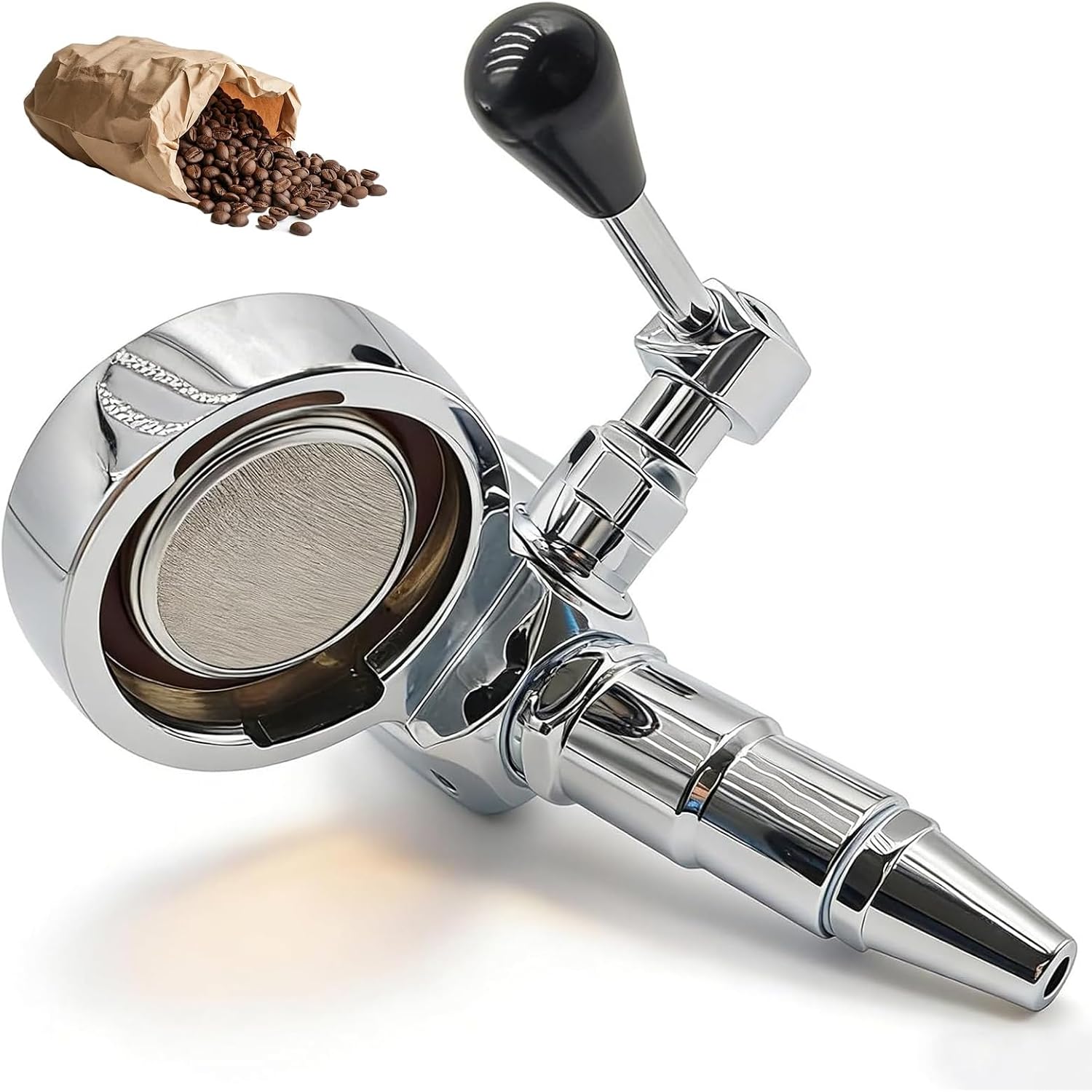 Manual Coffee Brewer Assembly Brewing Head Assembly 58mm Grouphead 