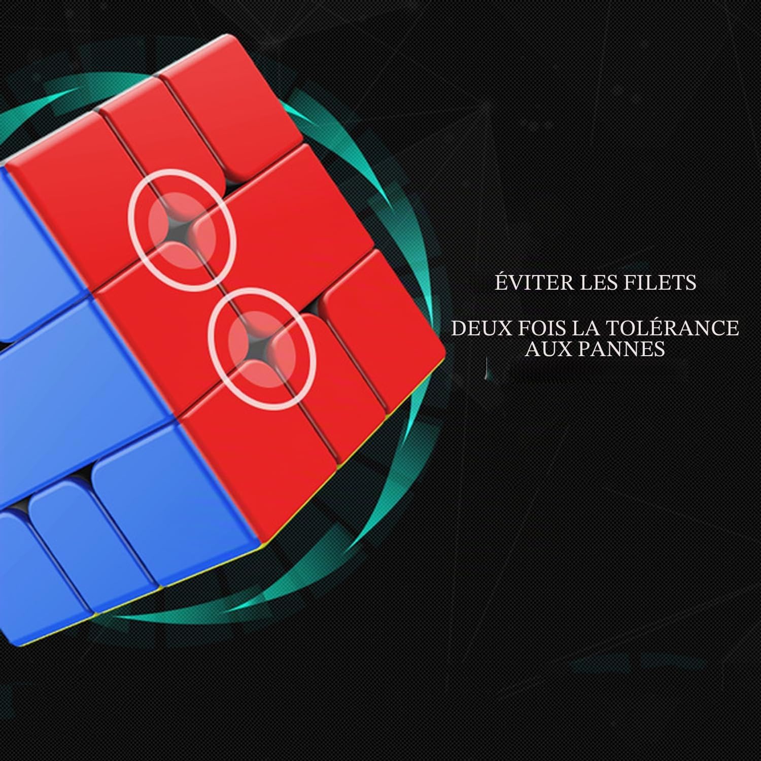 YJ MGC Square-1 3x3 Casse-Tête Forme Spéciale Jouet Puzzle 3D | Forme Tridimensionnelle Unique Rotation Fluide et Rapide Puzzle Cube à Forme Spéciale Adapté à Tous Les Niveaux