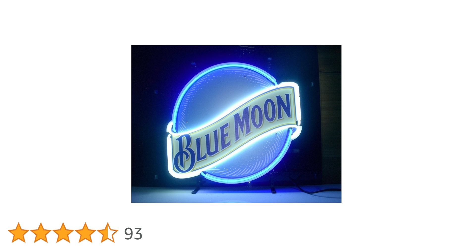 ブルームーン ネオン看板 Amazon.co.jp: woowlife ブルームーン ネオンサイン ライト