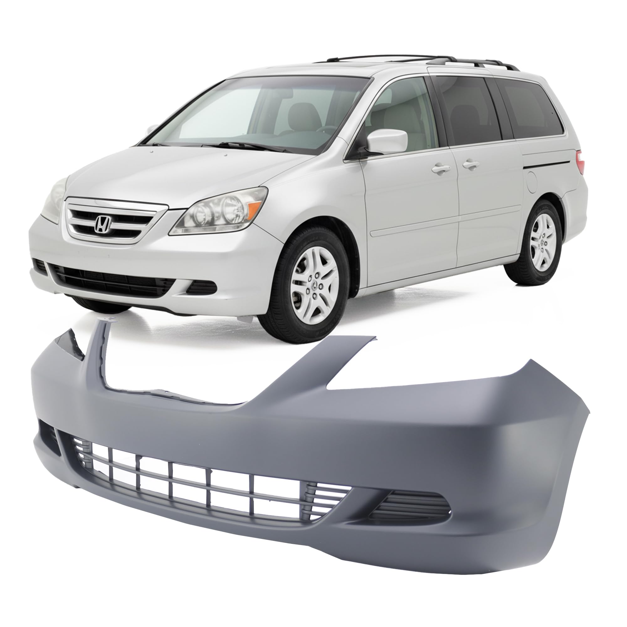 FitParts Compatible with Honda Odyssey 2005–2007 Front Bumper Cover
