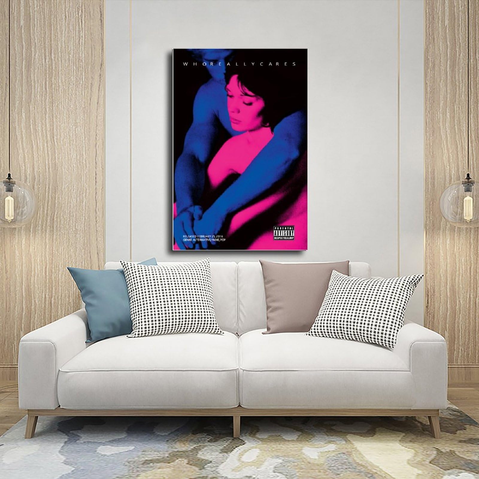 HUERWJRBJ Poster TV Girl - Peintures D'art Moderne - Couverture Sur
