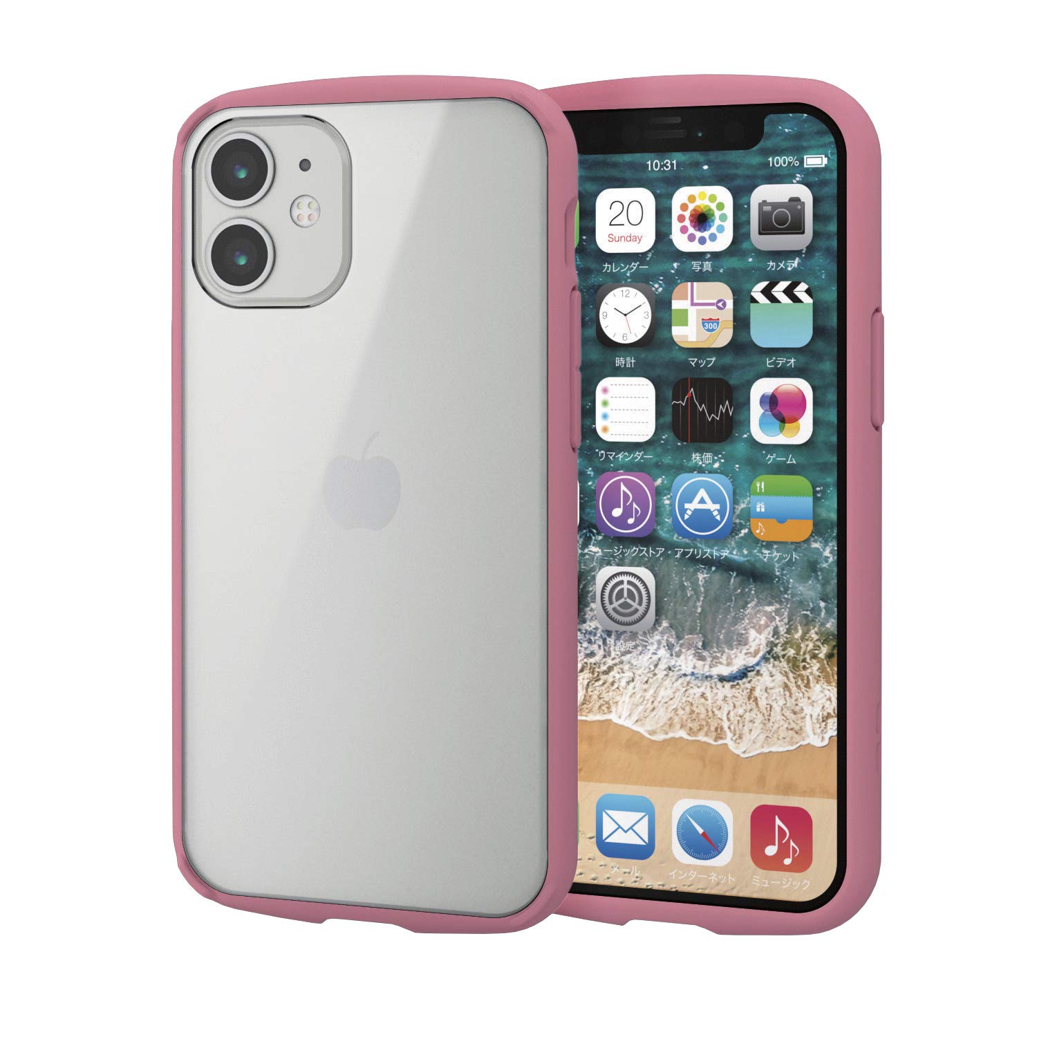 Amazon.co.jp: エレコム iPhone 12 mini ケース Qi充電対応