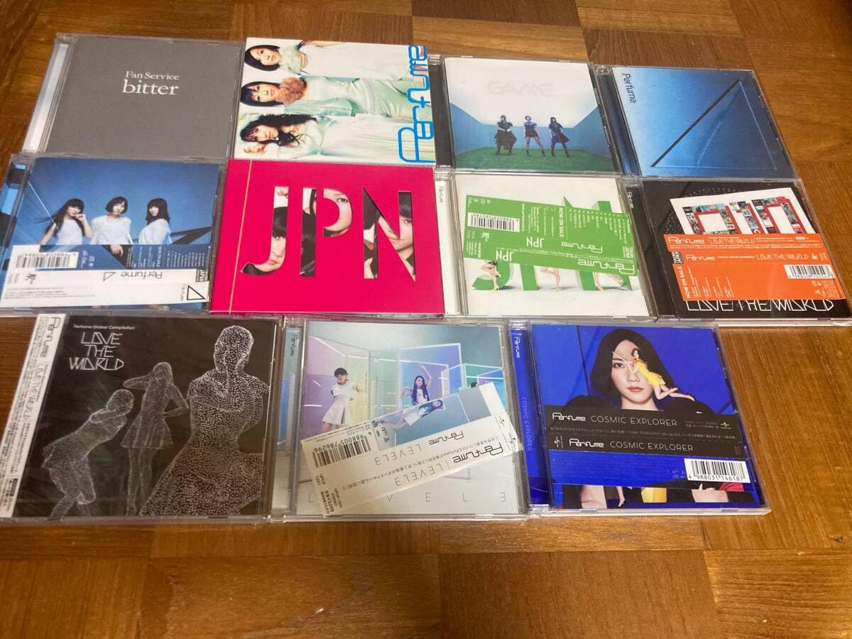 Perfume CD アルバム シングル DVD まとめ売り 24点セット Amazon.co.jp: ！！Perfume シングル＆アルバム＆DVD49枚セット ☆初回