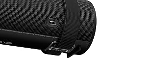 LG xboom Grab Core by will.i.am, Portable Outdoor Bluetooth Speaker for Sports and Athletes, up to 19 Hours, IP67 Dust and Water Resistant, Adjustable Carrying Straps. Perfect for Biking and Hiking