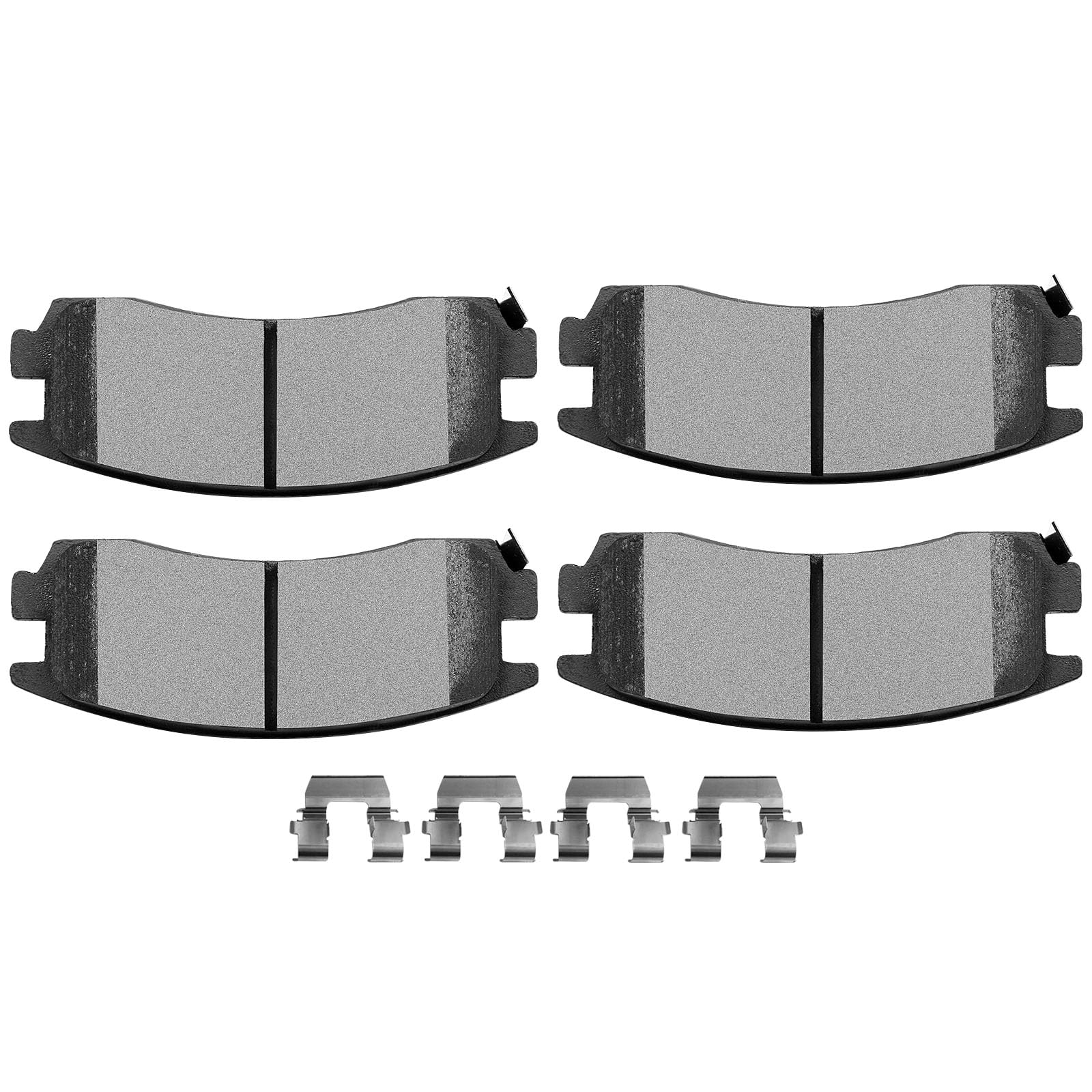 SCITOO D714 Rear Ceramic Brake Pads Sets Fit For Buick LeSabre/Regal,For Cadillac Allante/Eldorado,For Chevy Lumina,For Oldsmobile Aurora,For Pontiac Bonneville,For Saturn SC1,SC2,SL,SL2,SW1