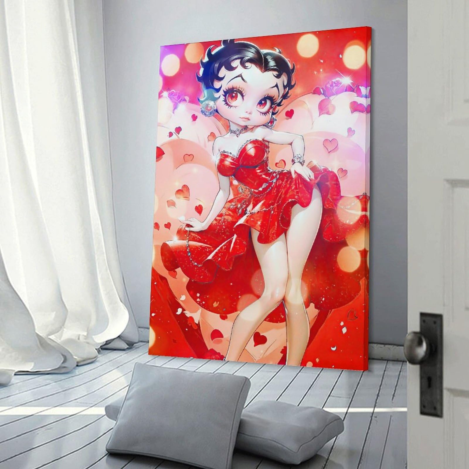 Amazon.co.jp: ベティ.ブープ ベティちゃん ポスターアニメ アート