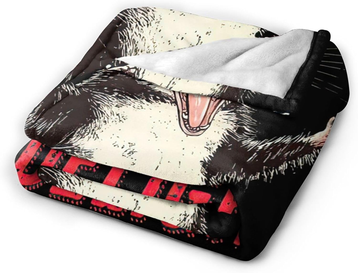 Opossum Blanket Gifts for Boys Girls Soft Warm Plush Funny Opossum Throw Blanket Flannel Fleece Fuzzy Stuff Blanket for Bed Couch Living Room Decor 50"X40" - Image 6