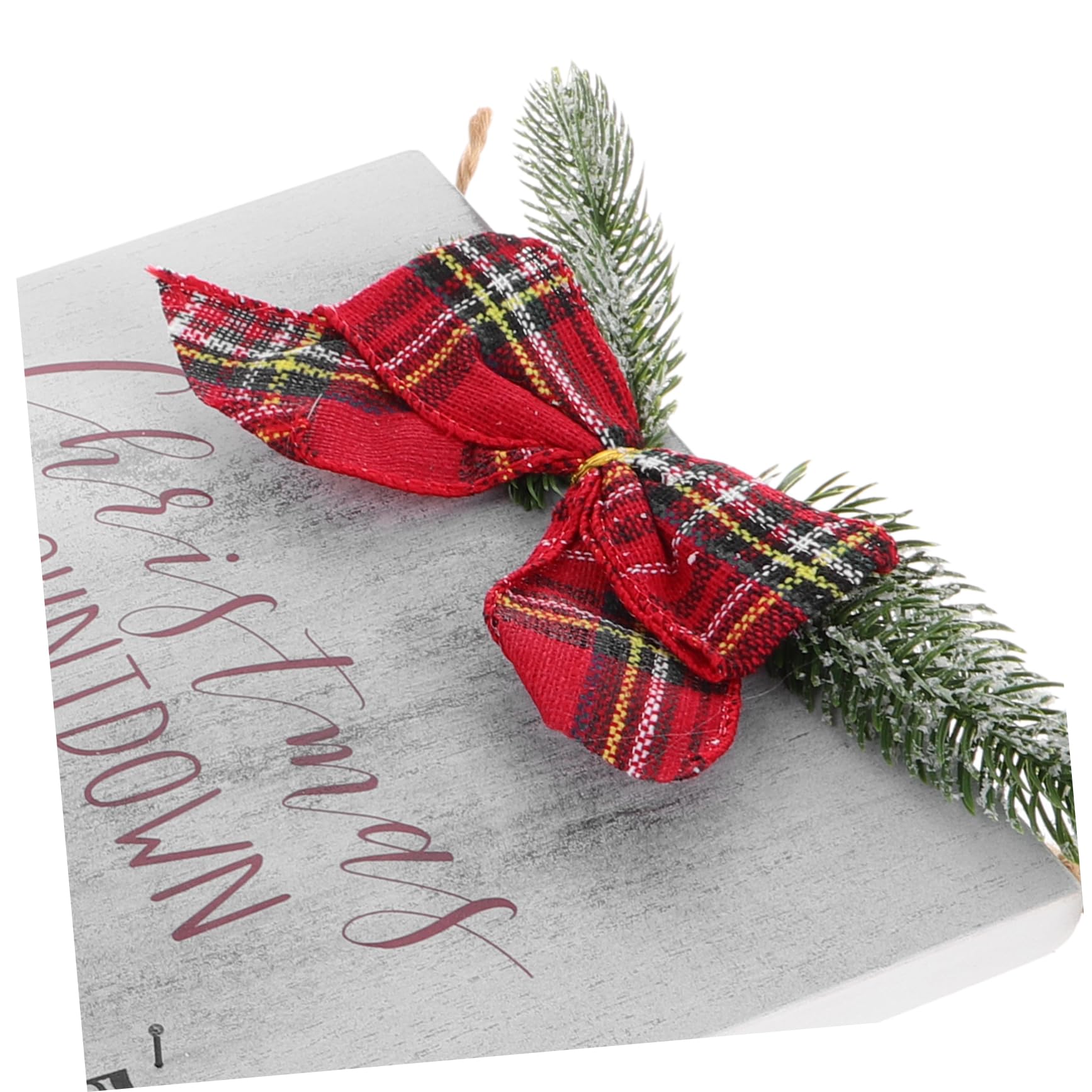 Rustikaler Weihnachts Countdown Wreath Kalender Für Weihnachten Handgefertigt Aus Hochwertigem Material Für Festliche Ihrem Zuhause Oder Büro