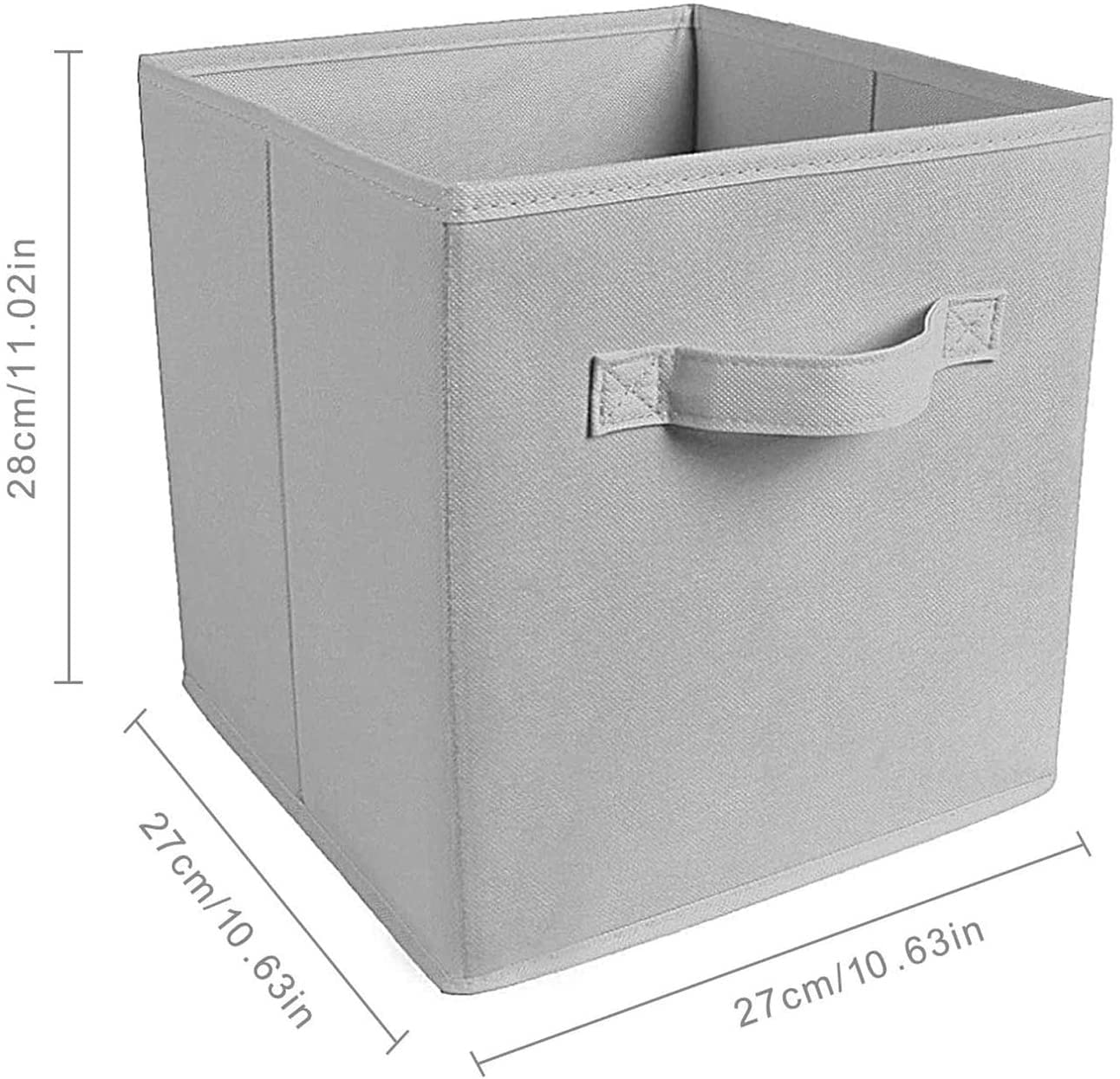 Debbu Basics Fabric Clothing Storage Bins - 10.6