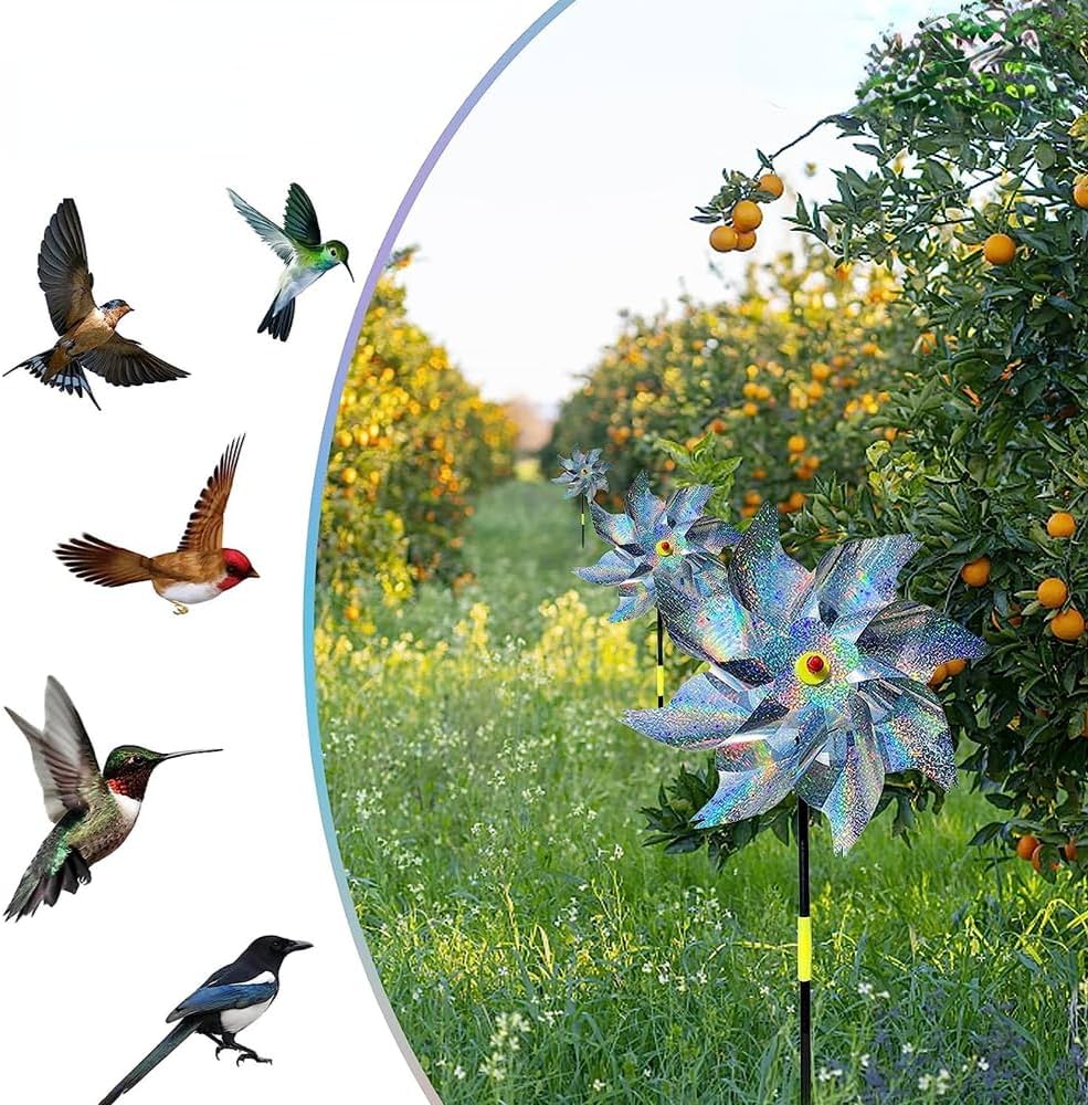 Amazon.co.jp: Itisyou 鳥よけ 風車 鳩よけ 風車 カラス 撃退 レーザー