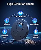 Vista 2 de Kinivo BTC480 - Adaptador auxiliar para automóvil