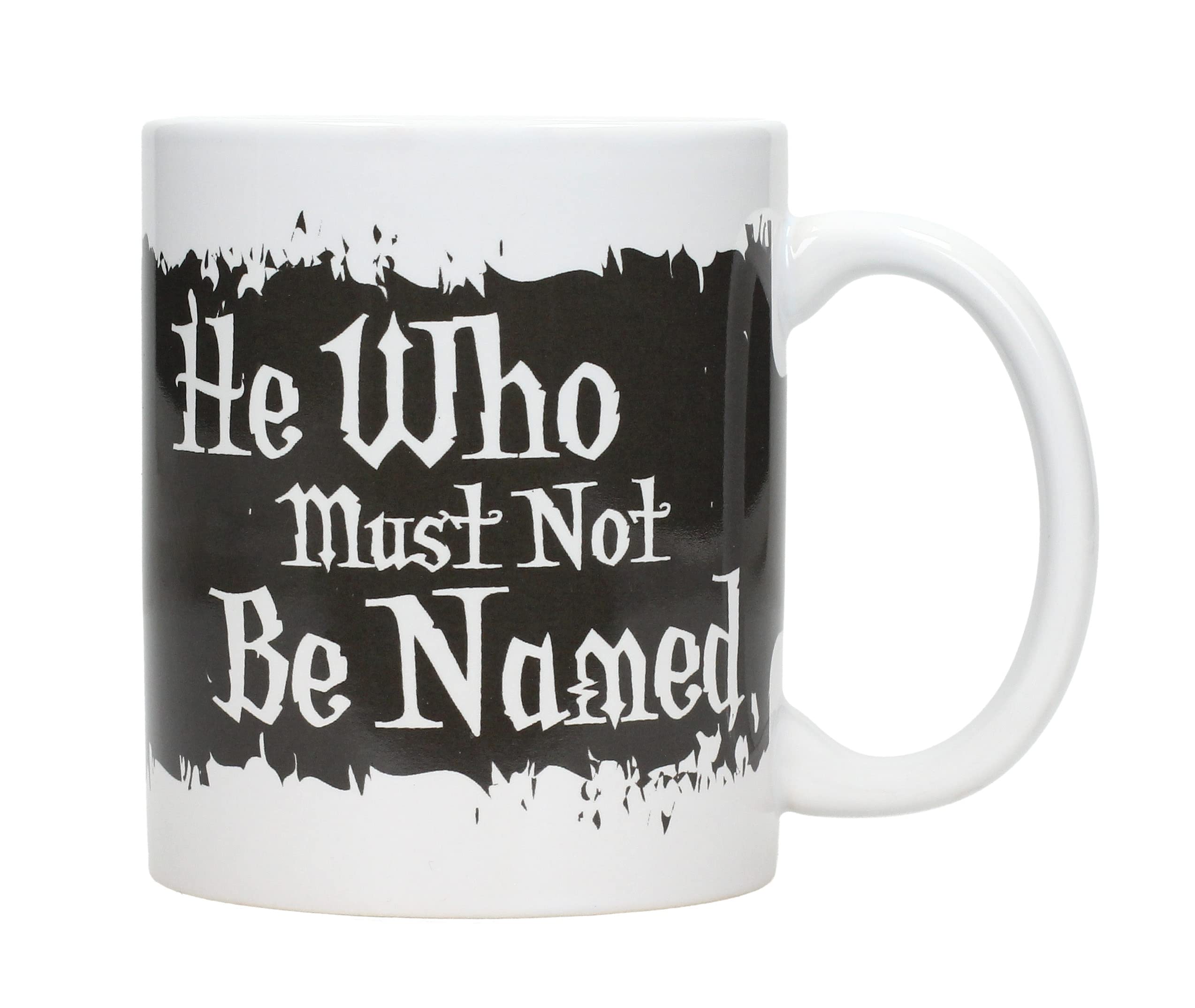 SD Toys Harry Potter Tasse Wer Nicht muss bestellt Werden, Keramik, Schwarz und Weiß, 8 cm
