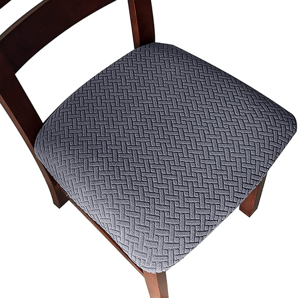 Housse de chaise extensible jacquard hydrophobe et anti-taches pour protéger vos meubles de banquet