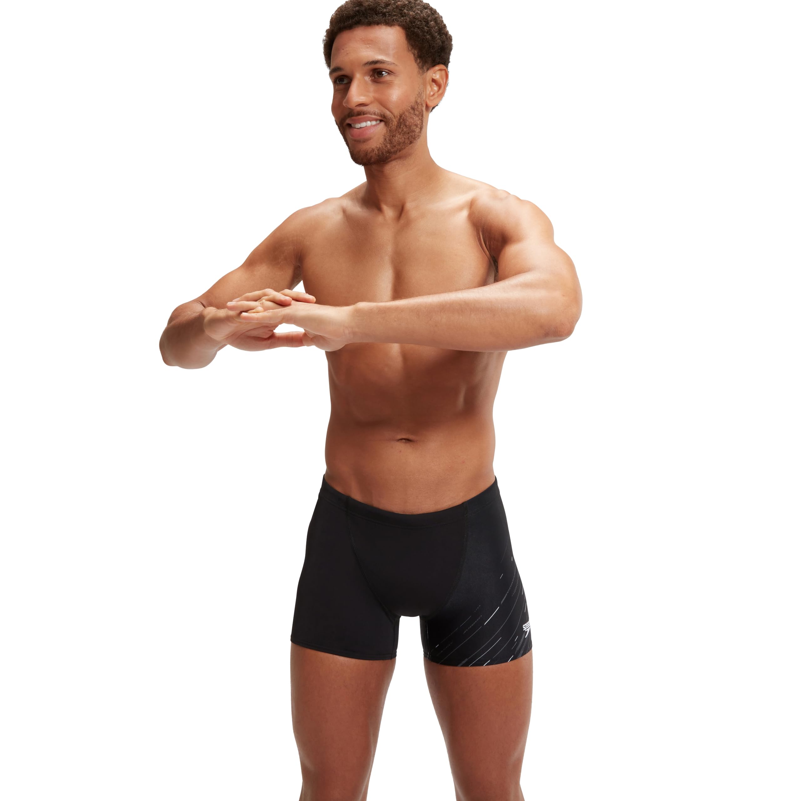 Speedo Hyperboom V-Cut Aquashort dla chłopców | szybkoschnący | trening | fitness | strój kąpielowy odporny na chlor (1 szt.)