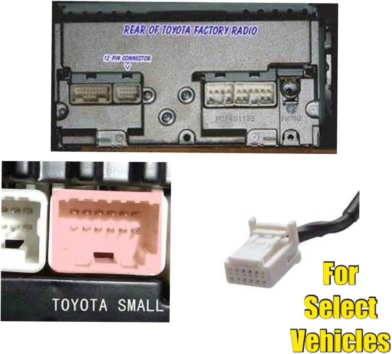 BlueTooth A2DP + USB Flash Drive Car Stereo Adapter Interface for select Toyota and Scion Vehicles - See Below for Compatible Years and Vehicles