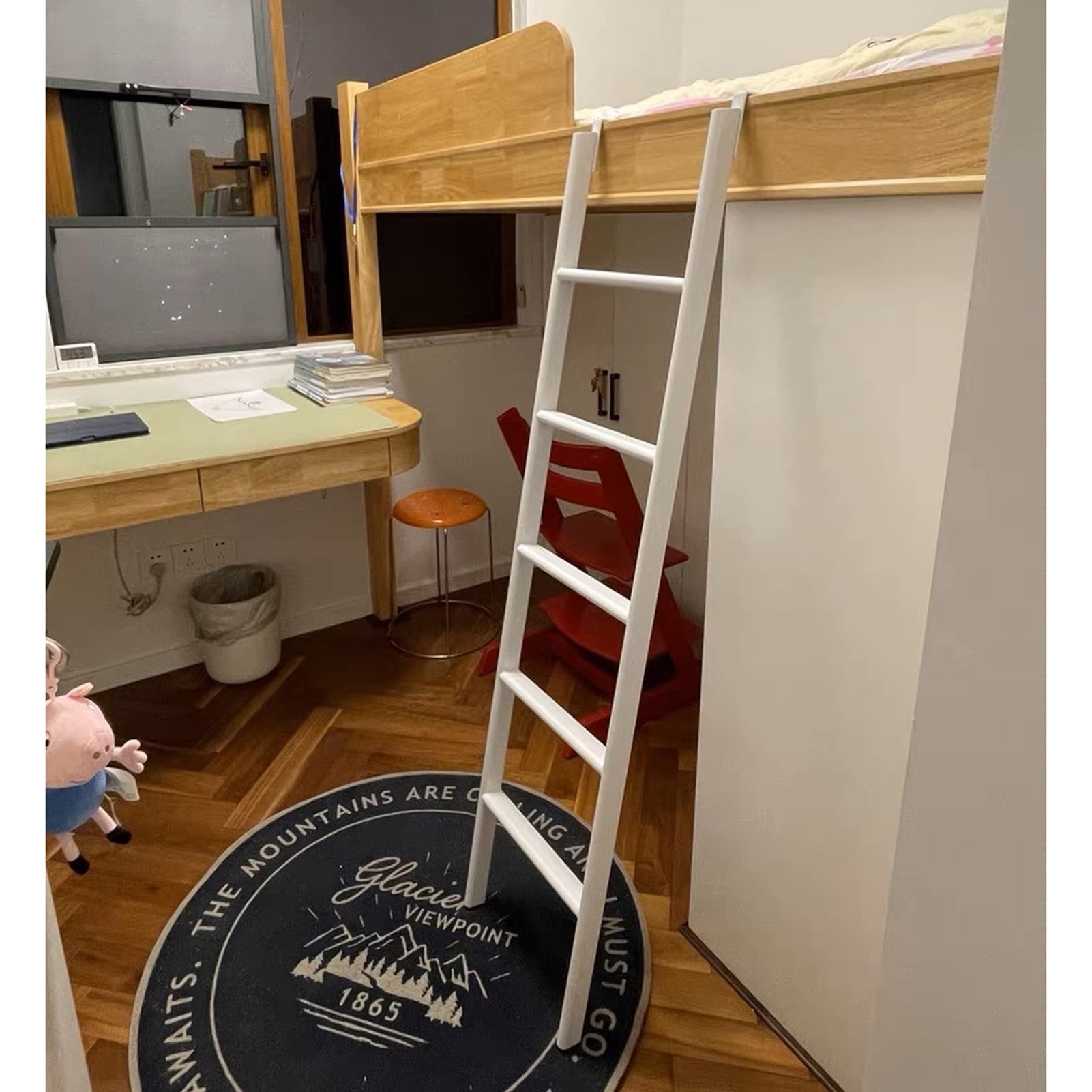 Cuscinetti Per Scaletta Letto A Castello BTSKY - 5 Pezzi Con Cinghie, Antiscivolo - Foto 10