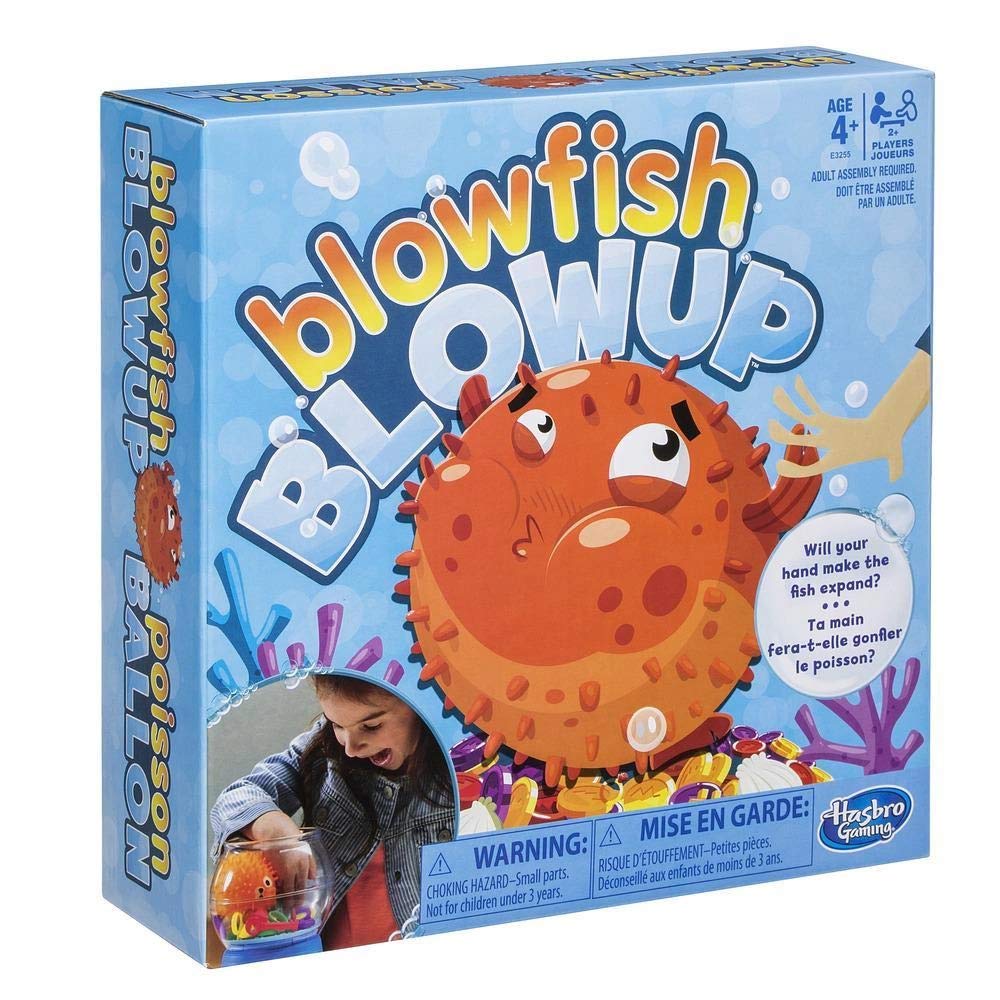 Hasbro Gaming E3255EU4 Blowfish Blowup, Multicolour