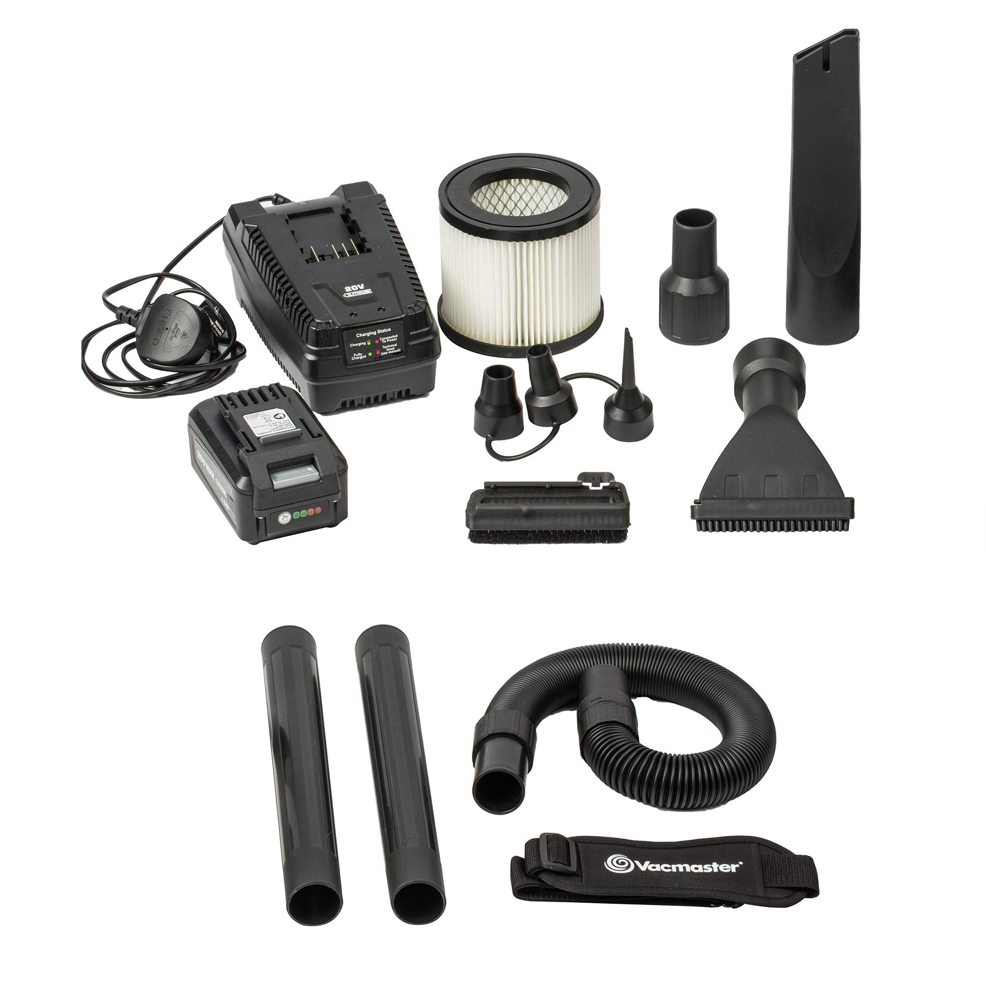 Vacmaster Cordless Wet and Dry Vacuum Cleaner Heavy Duty Battery