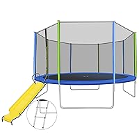 Algopix Similar Product 13 - Merax 14FT Trampoline with Slide with