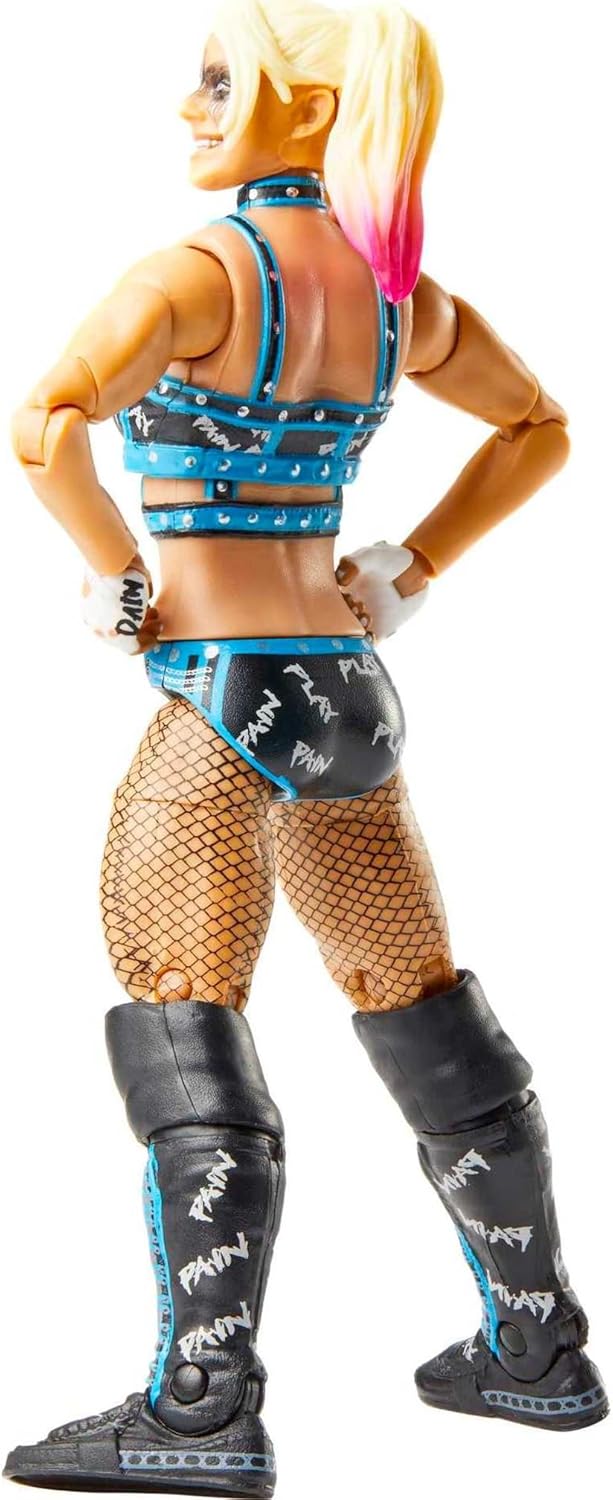Mattel WWE Elite Collection Action Figure & Accessories, Series #97 Alexa Bliss 6-inch Collectible with 25 Articulation Points & Swappable Hands