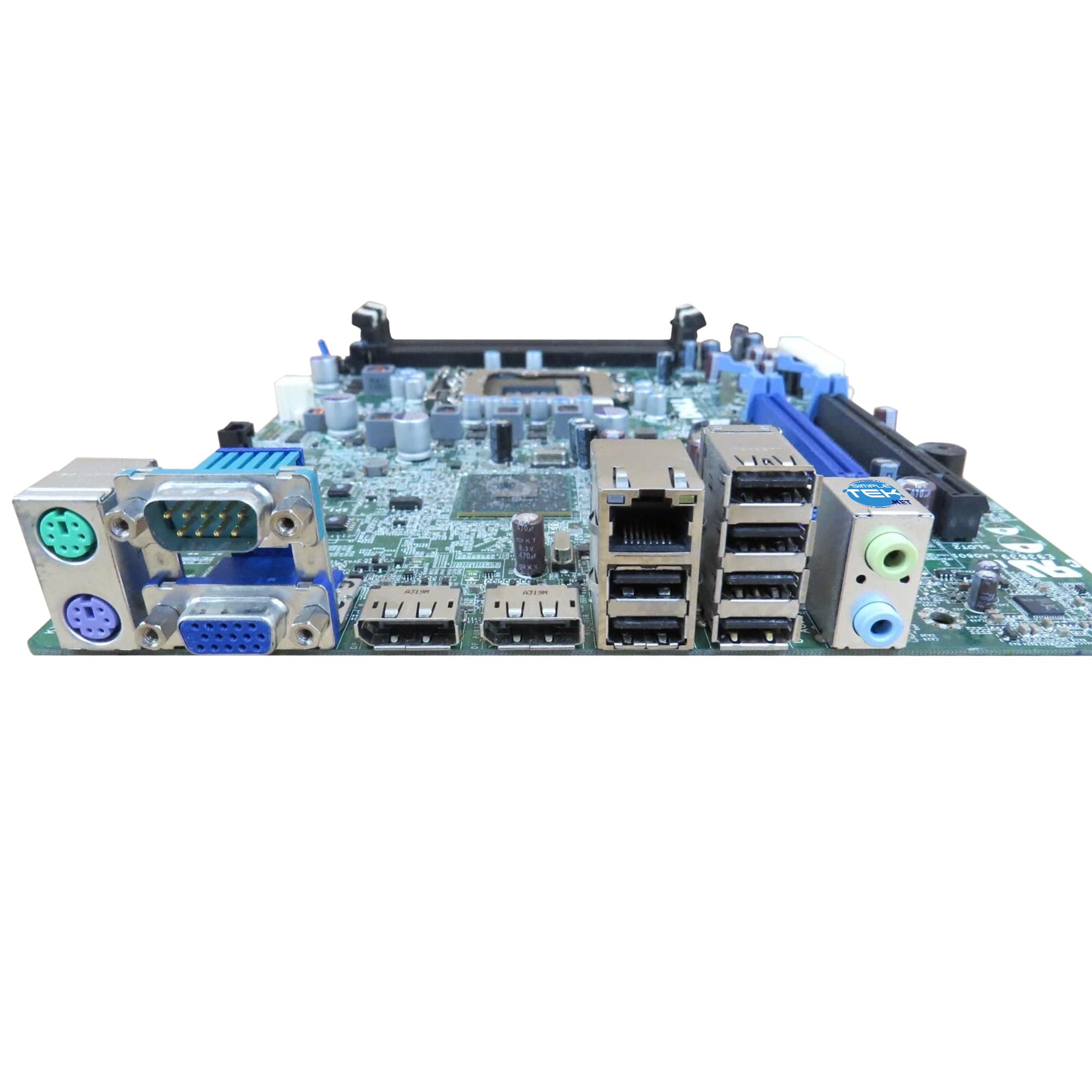 SIMPLETEK - Scheda Madre Professionale per PC Desktop SFF - Socket LGA 1155 - USB, VGA, DisplayPort, Seriale, Ethernet e Audio (Ricondizionato)