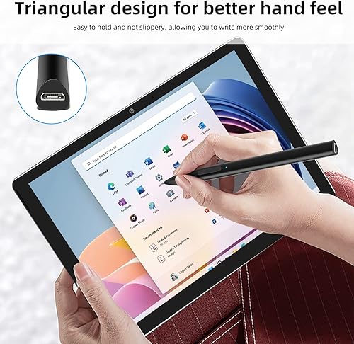 Miniatura 3 de Lápiz óptico para Microsoft Surface Pro9/8/X/7/6/5/4/3 Surface Go 3/2/1 Surface 3/2/1 Surface 3/Studio/Book 4/3/2/1 con presión de inclinación 4096,