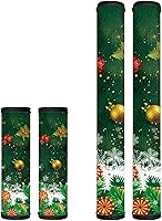 Vista 12 de Horeset Fundas para manija de puerta de refrigerador con estampado de bandera estadounidense, lavable, antideslizante, protector