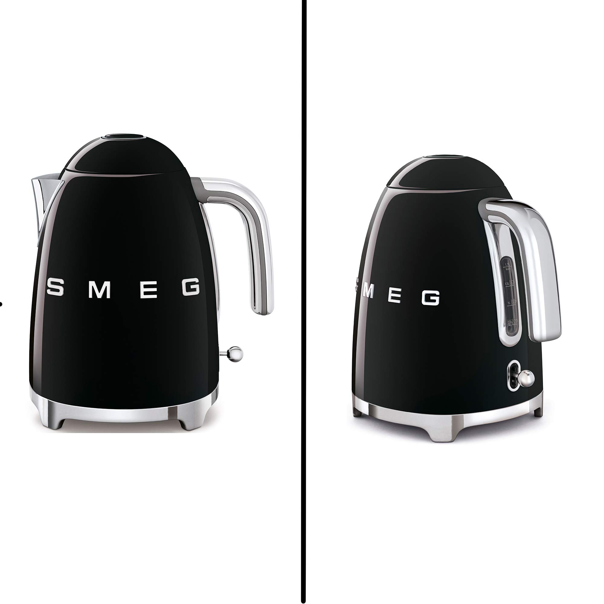 SMEG 2-Slice Toaster & 1.7-Liter Kettle in Black product thumbnail 4