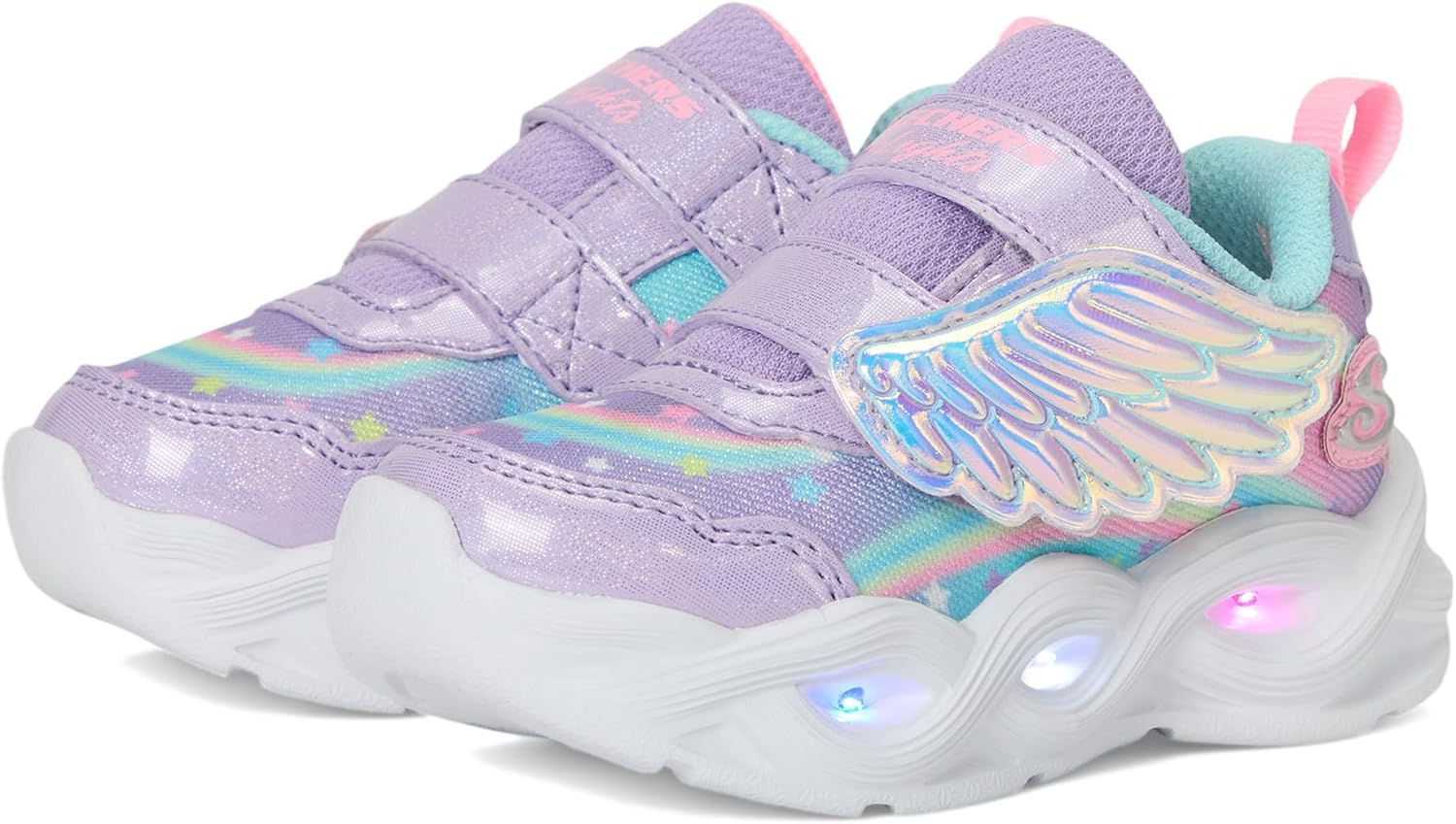 Skechers Girls Twisty Glow - Wing Whisper 303718n