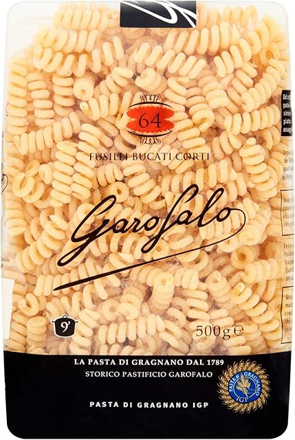 Garofalo Fusilli Bucati Corti Dry Pasta, 500g