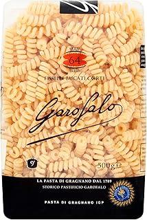 Garofalo Fusilli Bucati Corti Dry Pasta, 500g