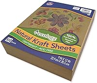 Vista 4 de Ecology Hojas de papel kraft natural, 500 por resma