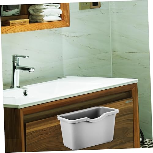 Miniatura 3 de EXCEART Bote de basura, accesorio de cocina, contenedor de compost, encimera, contenedor de compost, cubo de basura de cocina, cubo de basura con